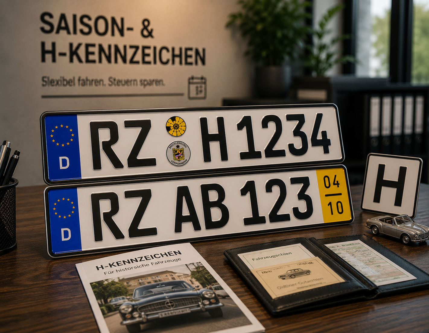 Saisonkennzeichen und H-Kennzeichen